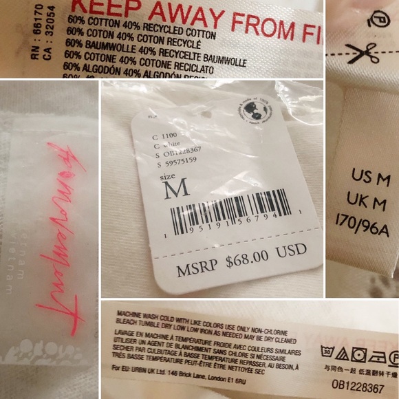 NWT FREE PEOPLE She’s Everything LS Solid in White Size Medium - Picture 12 of 14